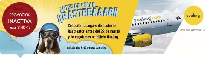 Billetes de Avión Vueling Rastreator