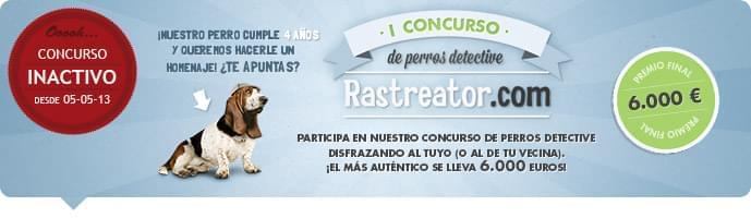 Concurso Perros Detective Rastreator