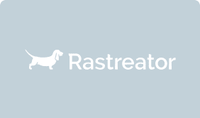 Logotipo Rastreator Blanco