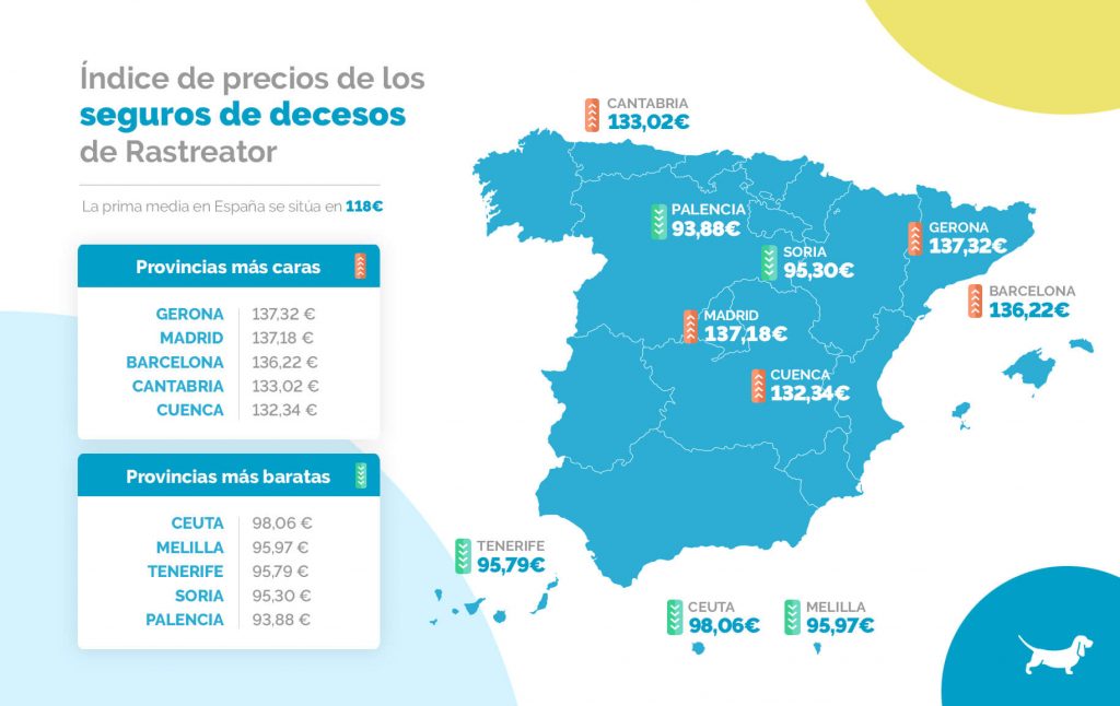 Mapa seguro decesos