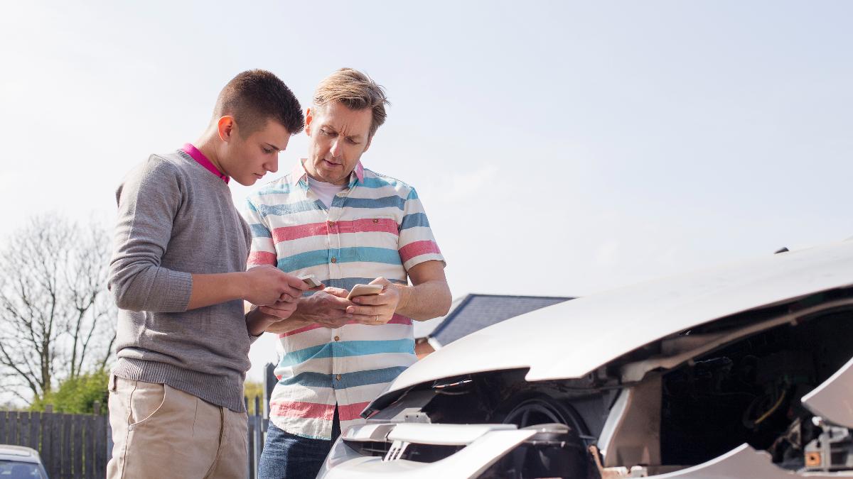 ¿Qué pasa si tengo un accidente con un coche de sustitución?